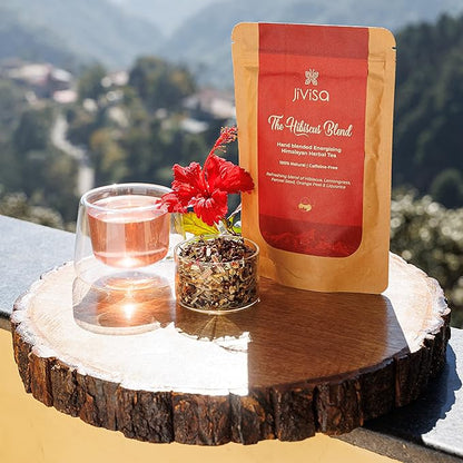 Jivisa Hibiscus Blend Herbal Tea - 50 gms