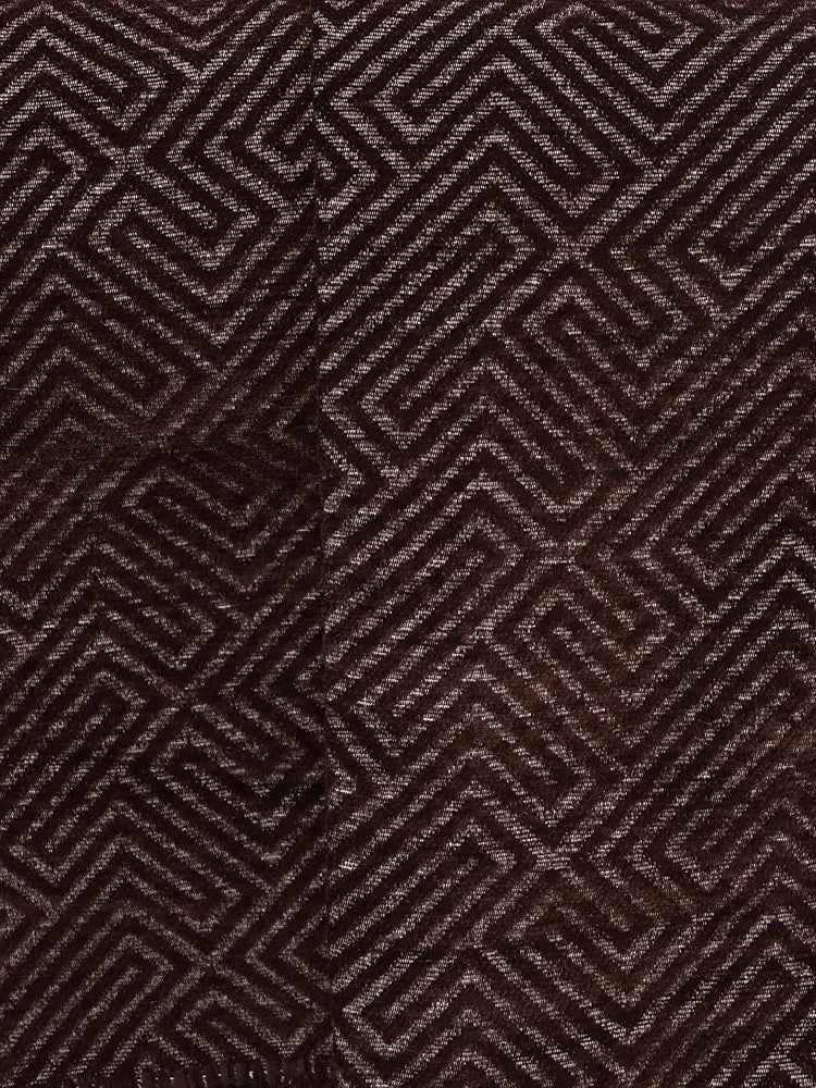 Saral Home Easy Living Chenille 3 Seater Sofa Cover Throw Brown