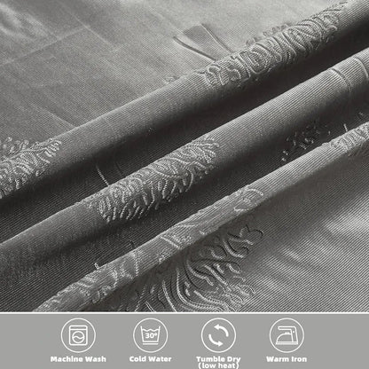 Fresh From Loom Window Floral Room Darkening Curtains 5 Feet Long