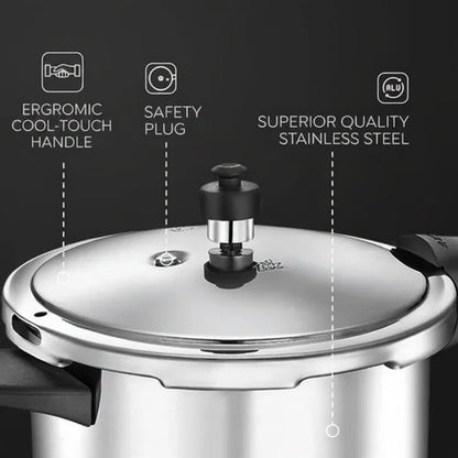Judge by Prestige Ace Stainless Steel Outer Lid Pressure Cooker 5L