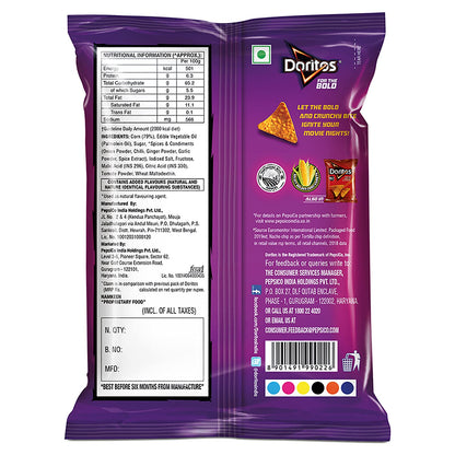 Doritos Nacho Chip Sweet Chili Flavour Sweet Chilli - 44g