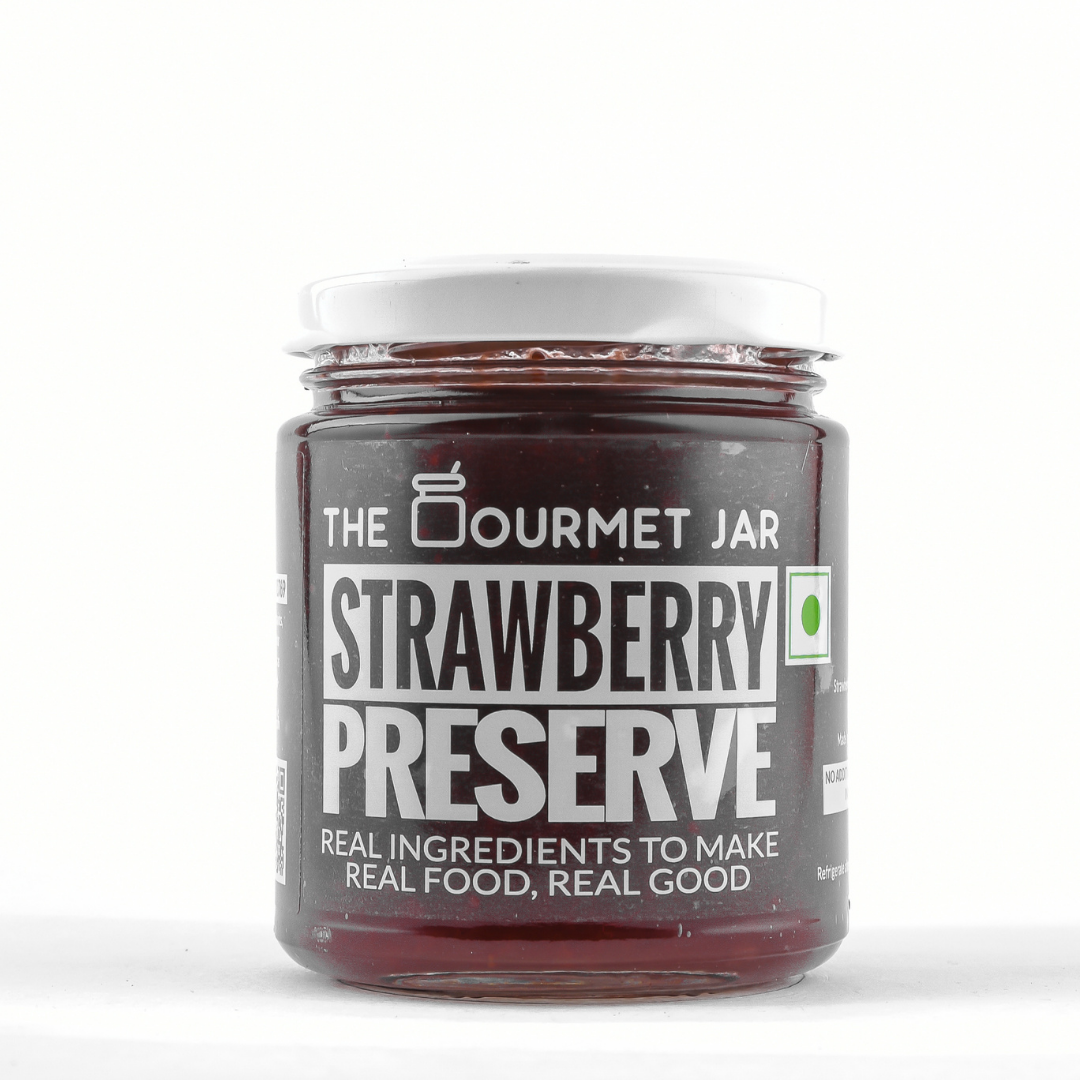 The Gourmet Jar Strawberry Preserve - 230 gms