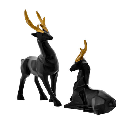 Deer Family Showpiece