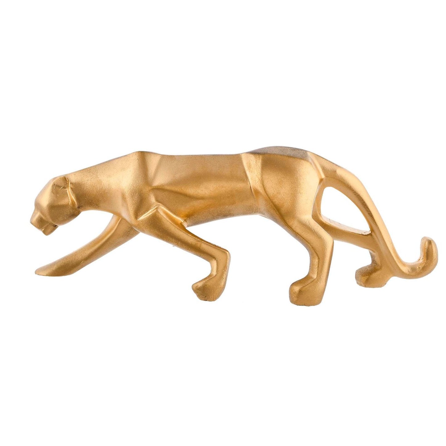 Resin Black Jaguar Showpiece