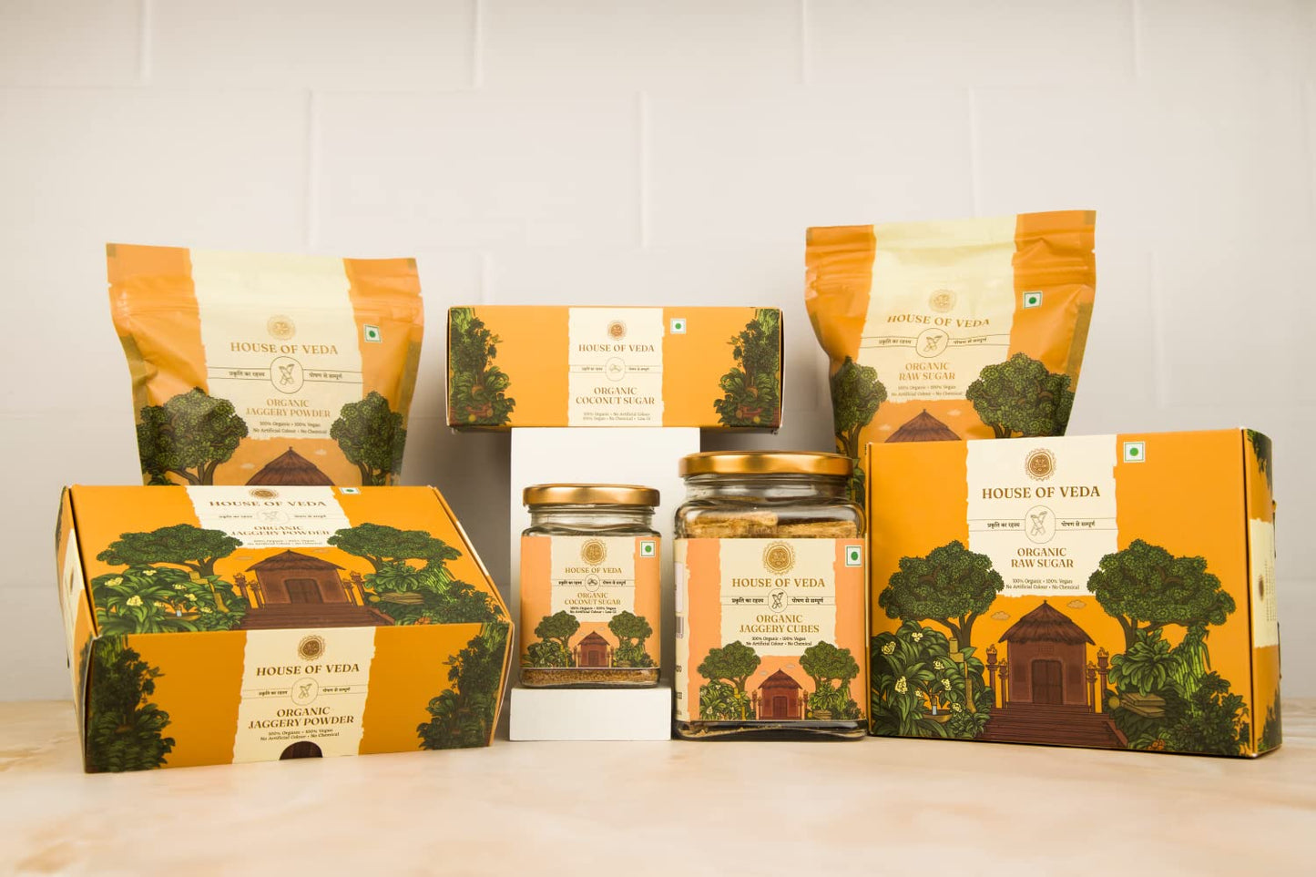 Organic Jaggery Cubes 450g
