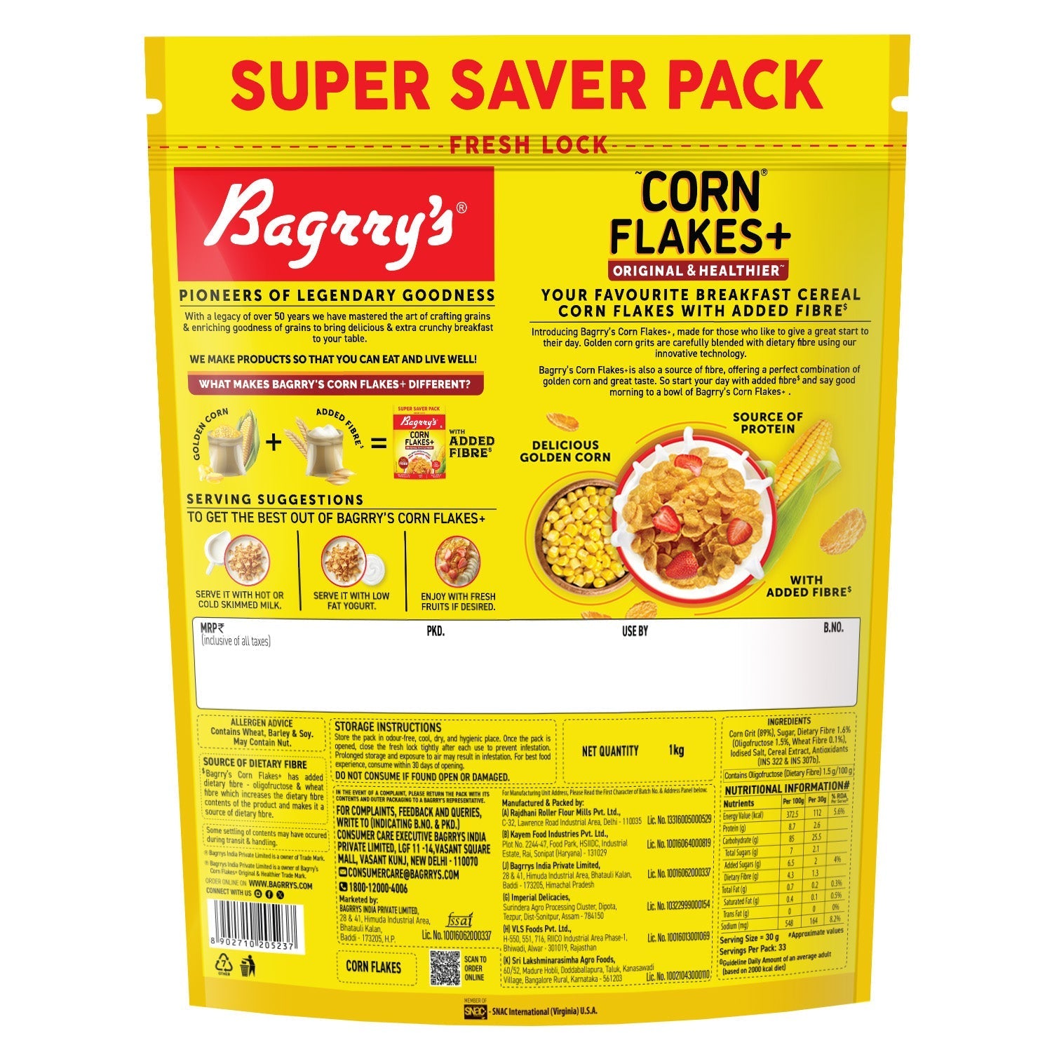 Corn Flakes Plus Original & Healthier