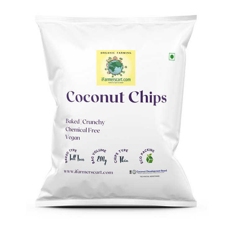 iFarmerscart's Coconut Chips - 200 gms