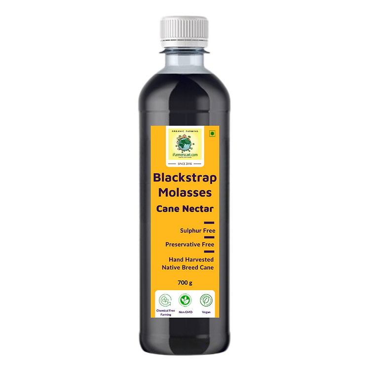 iFarmerscart Pure Sugarcane Blackstrap Molasses | Rich, Nutrient-Dense
