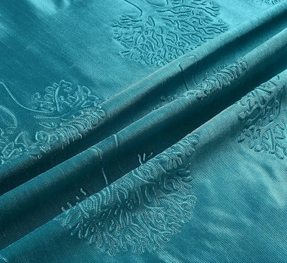 Fresh From Loom Botanical Opaque Window Curtains 6 Feet Long