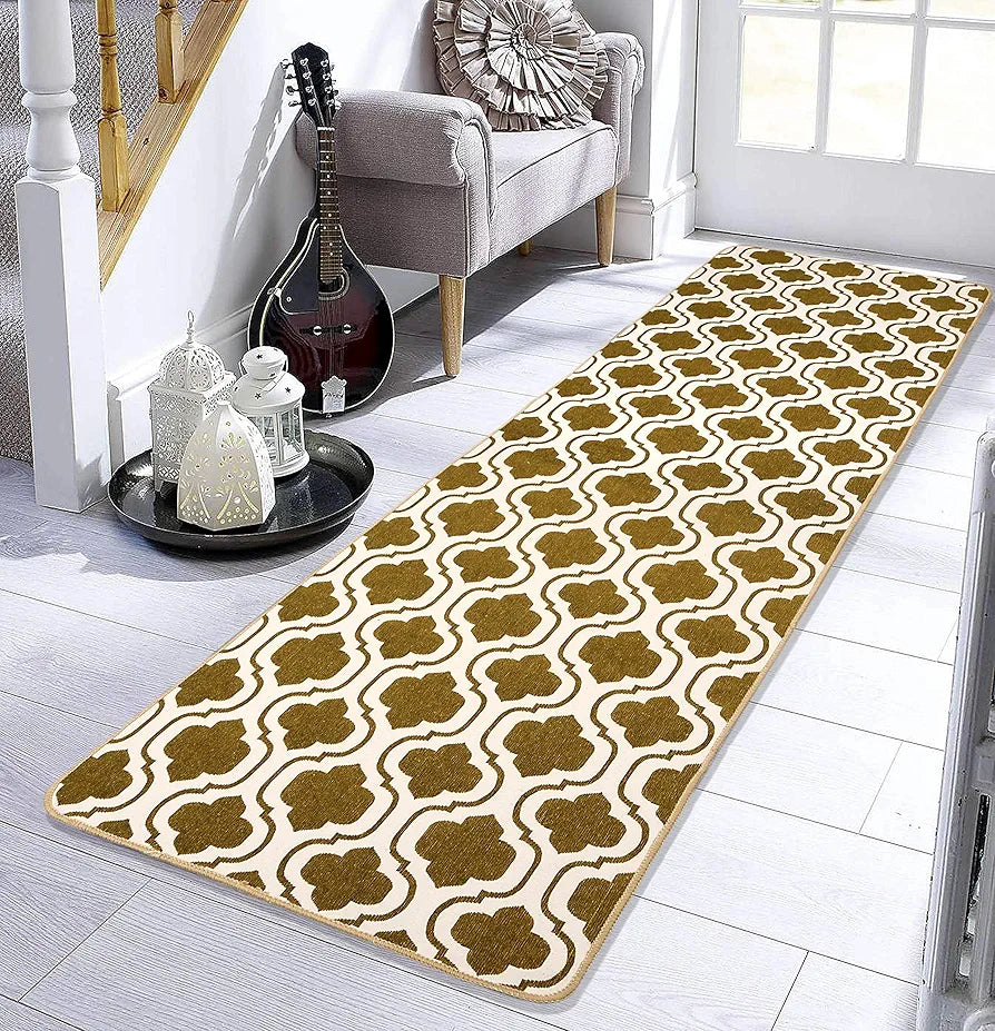 Saral Home Soft Cotton Durable & Washable Multipurpose Runner