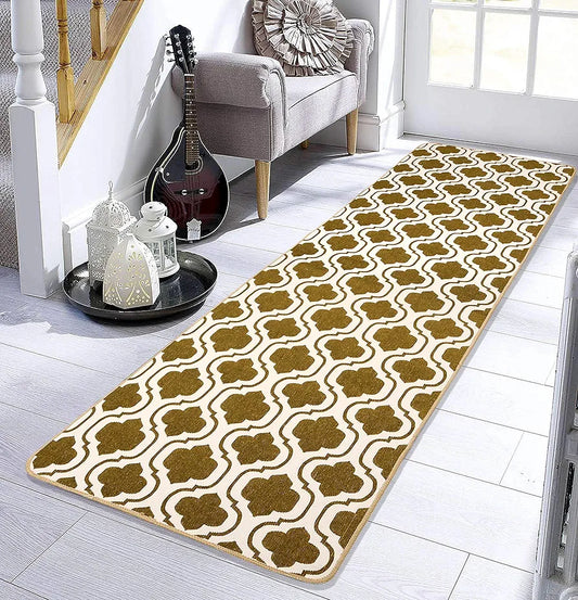 Saral Home Soft Cotton Durable & Washable Multipurpose Runner