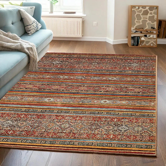 Ishro Home Premium Carpet For Hall, Bedroom, Living Room Pattern  Striped