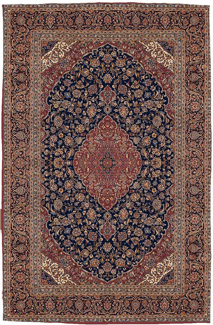 Ishro Home Premium Carpet For Hall, Bedroom, Living Room Pattern Herati