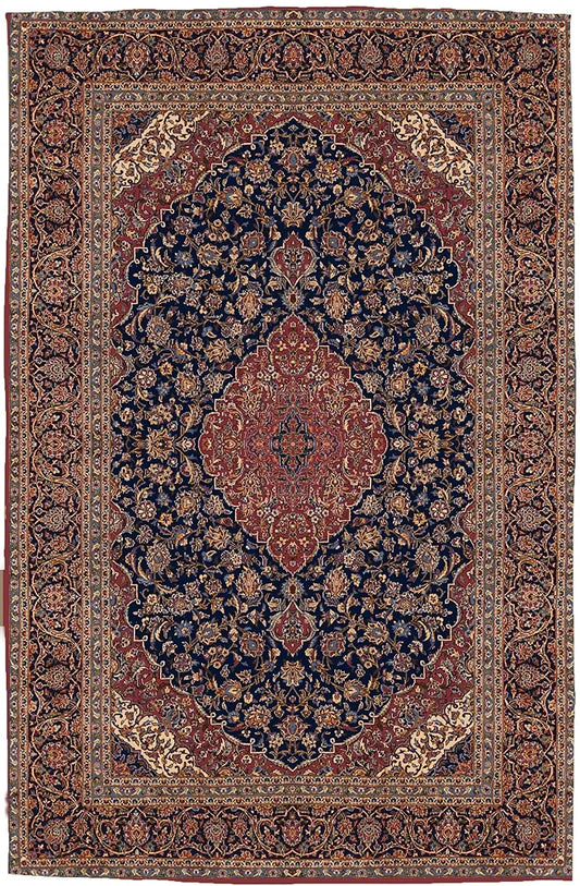 Ishro Home Premium Carpet For Hall, Bedroom, Living Room Pattern Herati