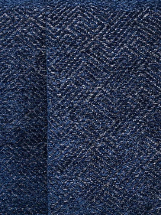 Saral Home Chenille 3 Seater Sofa Cover Throw Colour Blue