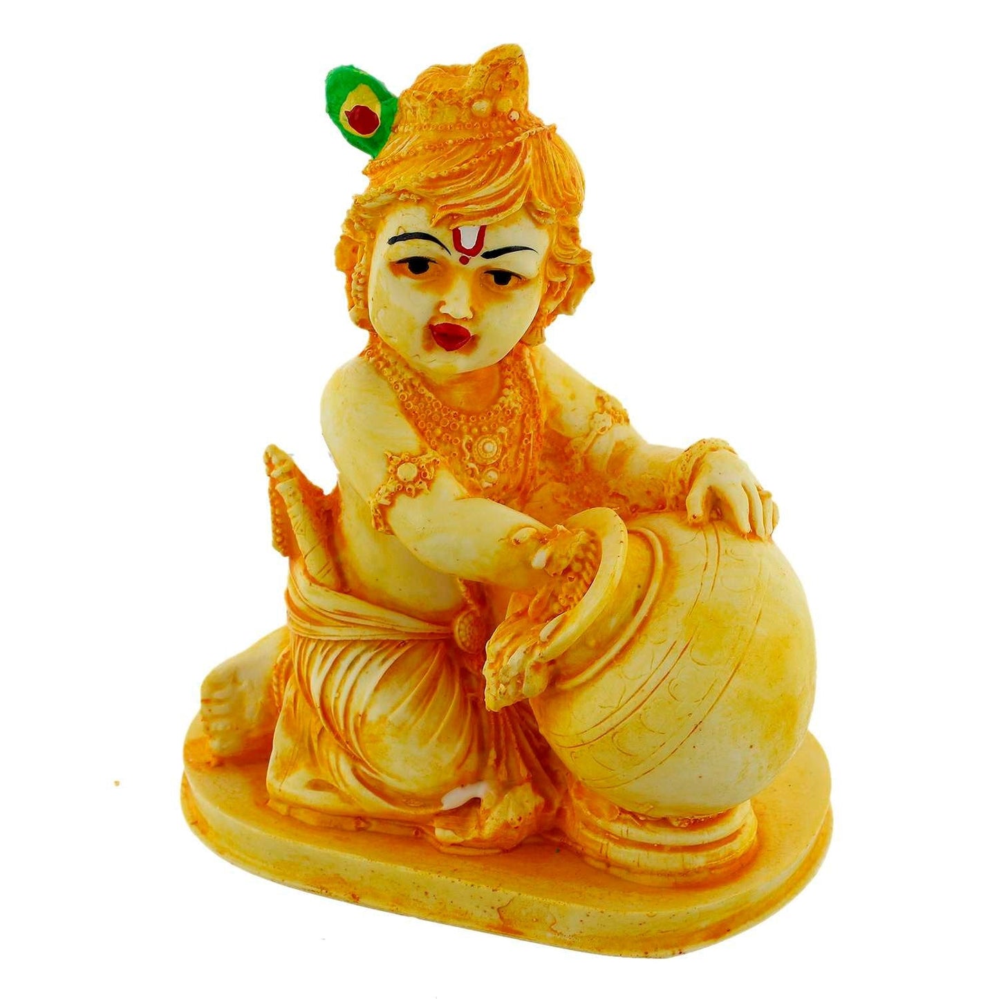 Lord Krishna Makhan Chor Idol Sculpture