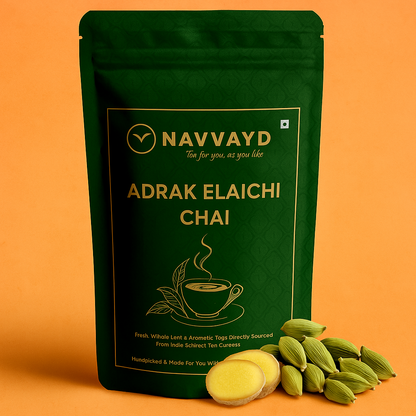 Navvayd Adrak Elaichi Chai