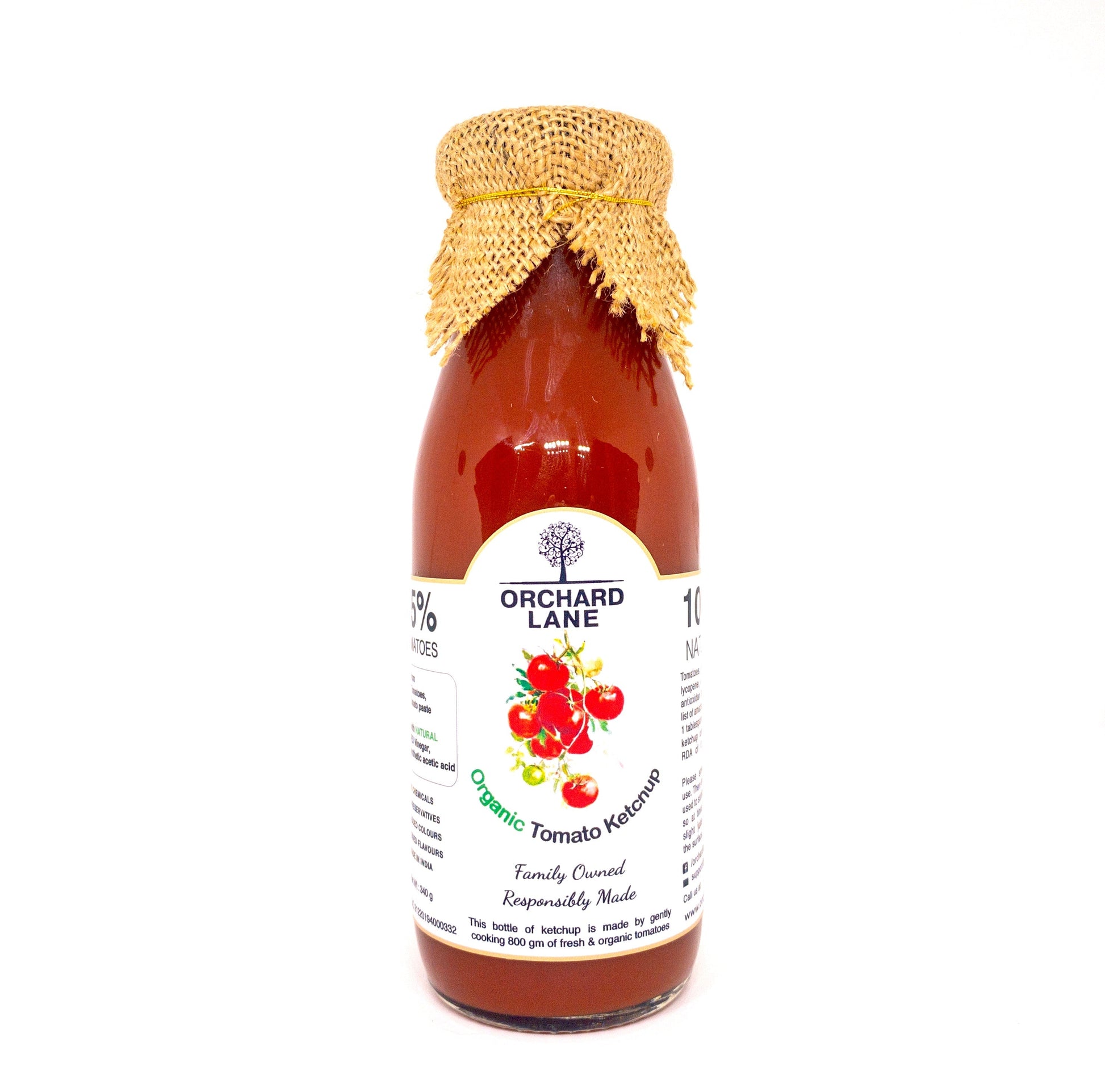 Organic Tomato Ketchup- Medium Pack - 350 grams
