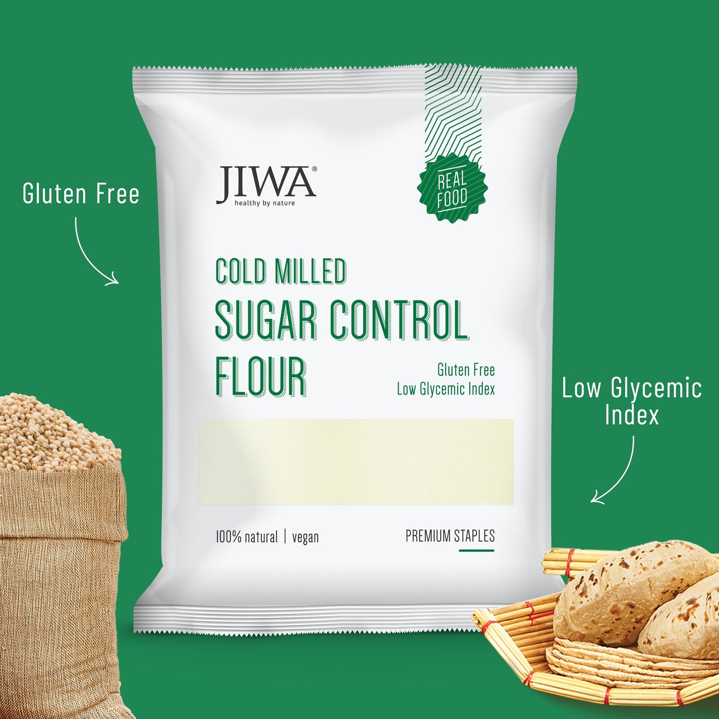 Cold Pressed Sugar Control Flour