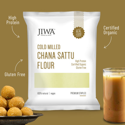 Cold Pressed Chana Sattu Flour