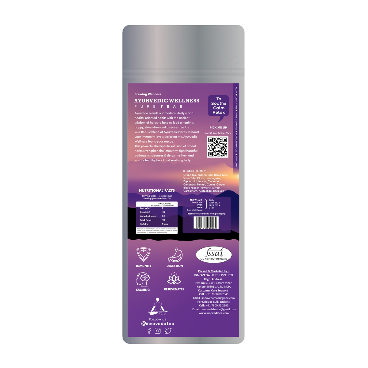 Innoveda Ayurvedic Wellness Tea