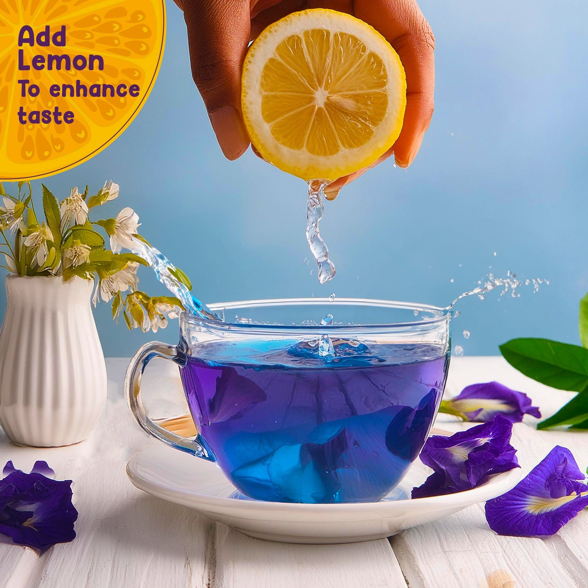 Butterfly Pea Flower Herbal Infusion- 30g | Pack of 2
