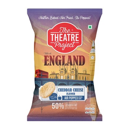 England Cheddar Cheese - Air Popped Chips - Healthy
