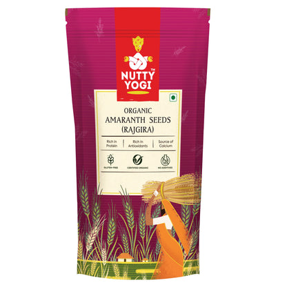 Nutty Yogi Organic Amaranth Seeds / Rajgira