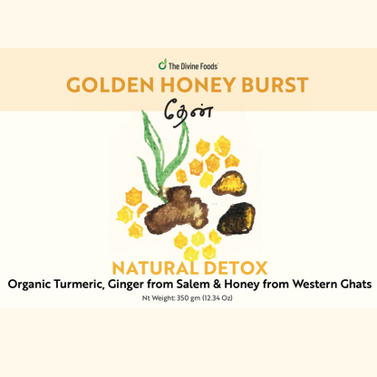 Pure Golden Honey - Natural Remedy For Cold & Cough (350 gm)