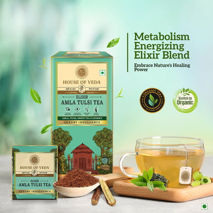 Amla Tulsi Green Tea 25 Tea Bag
