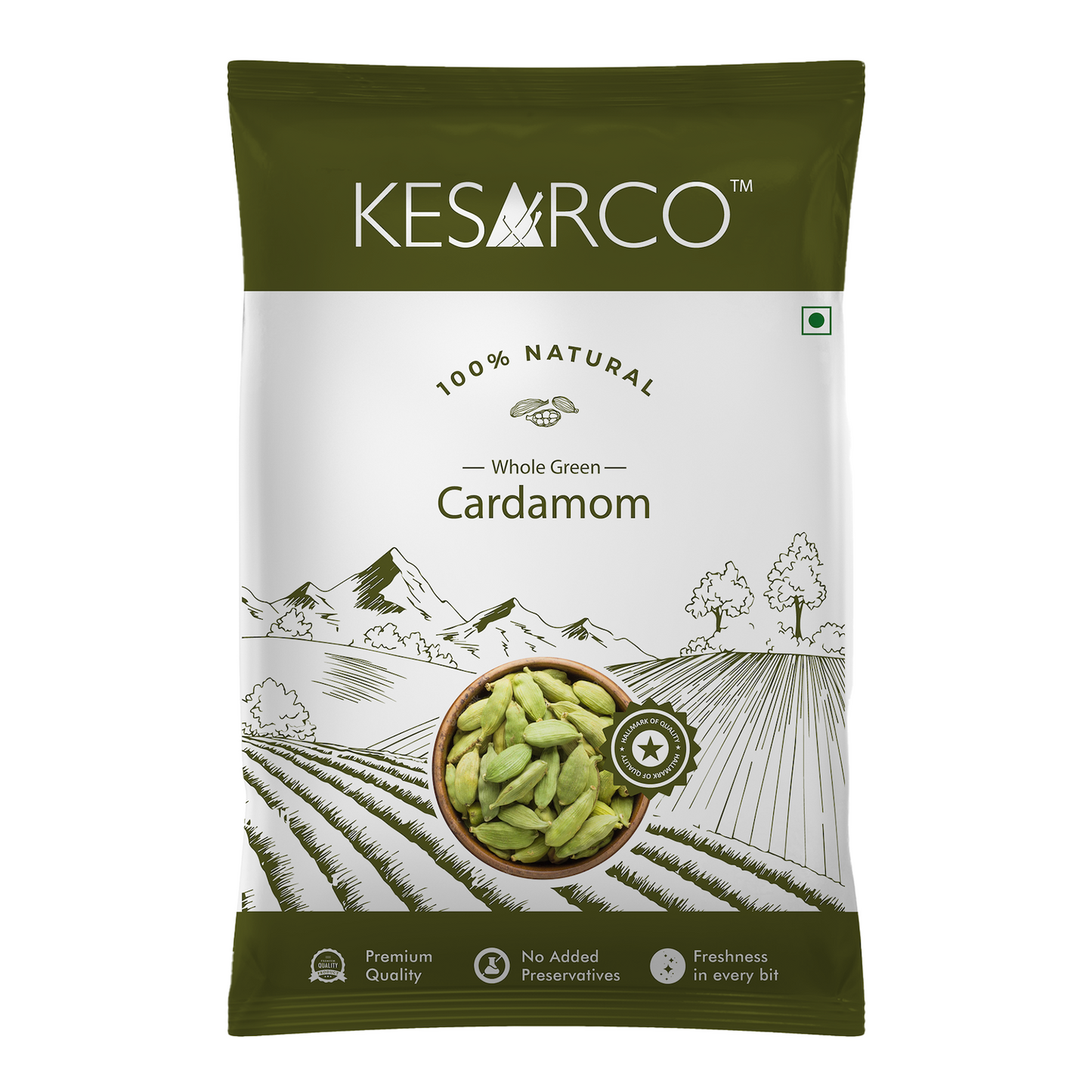 Whole Green Cardamom