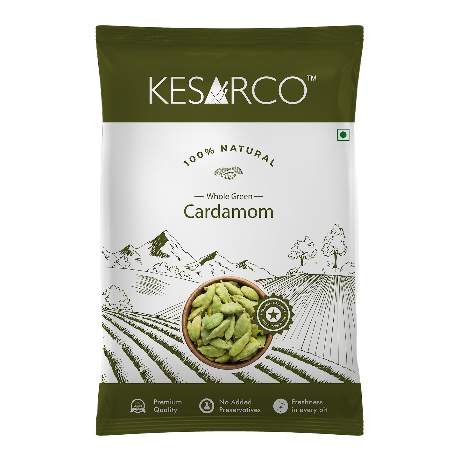 Whole Green Cardamom