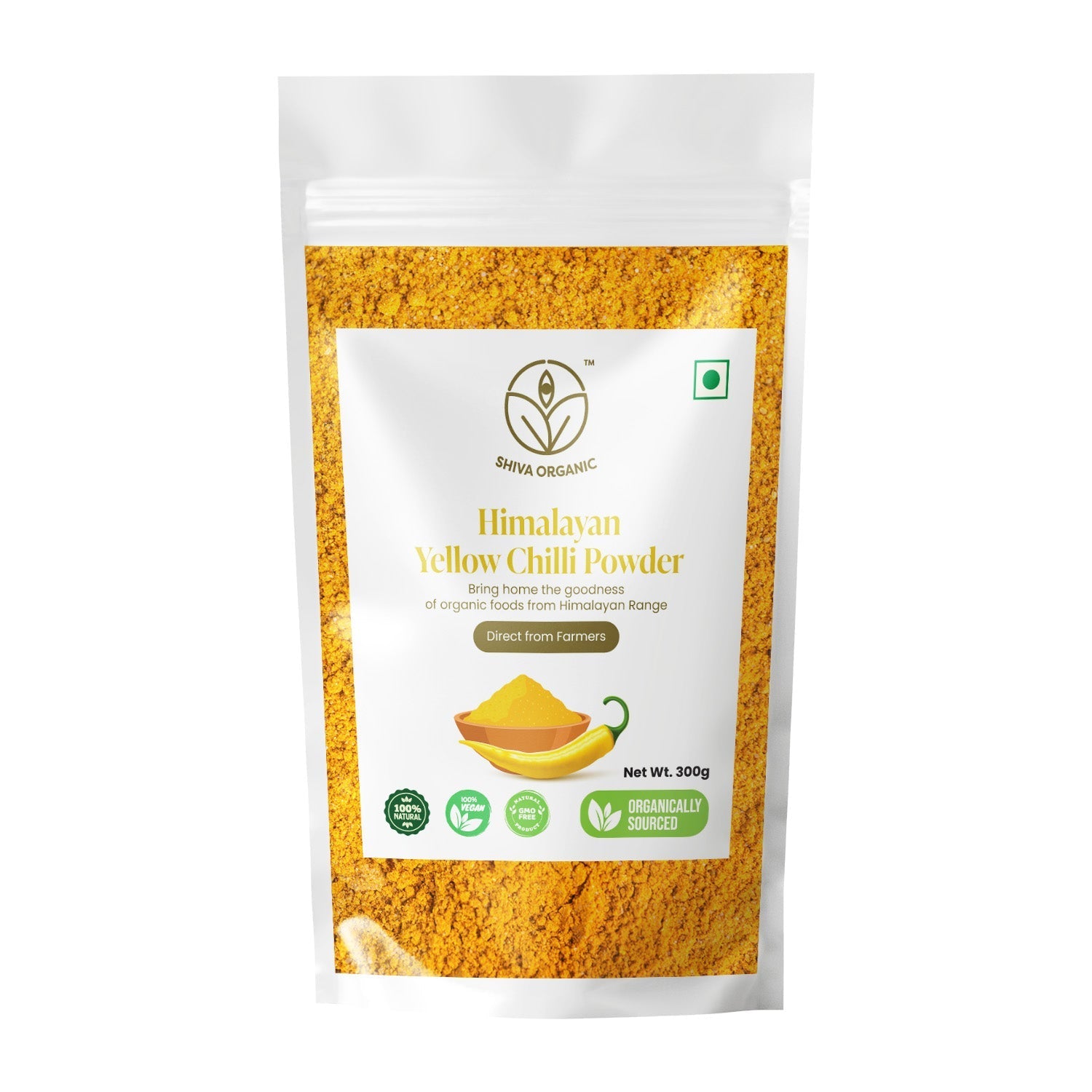 Himalayan Yellow Chilli Powder - Organic