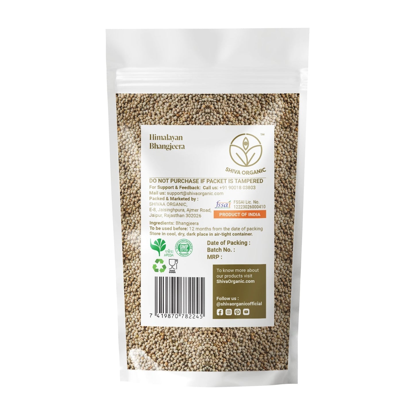 Himalayan Bhangjeera | Perilla Seeds