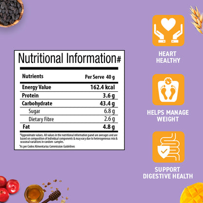 Exotic Fruits Granola - 13 Superfoods, 400g
