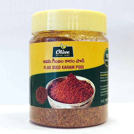 Olive Mithai Shop Flaxseed Karam