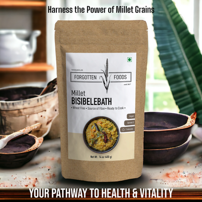 Millet Bisibelebath - Authentic Recipe - Instant Ready Breakfast Premix