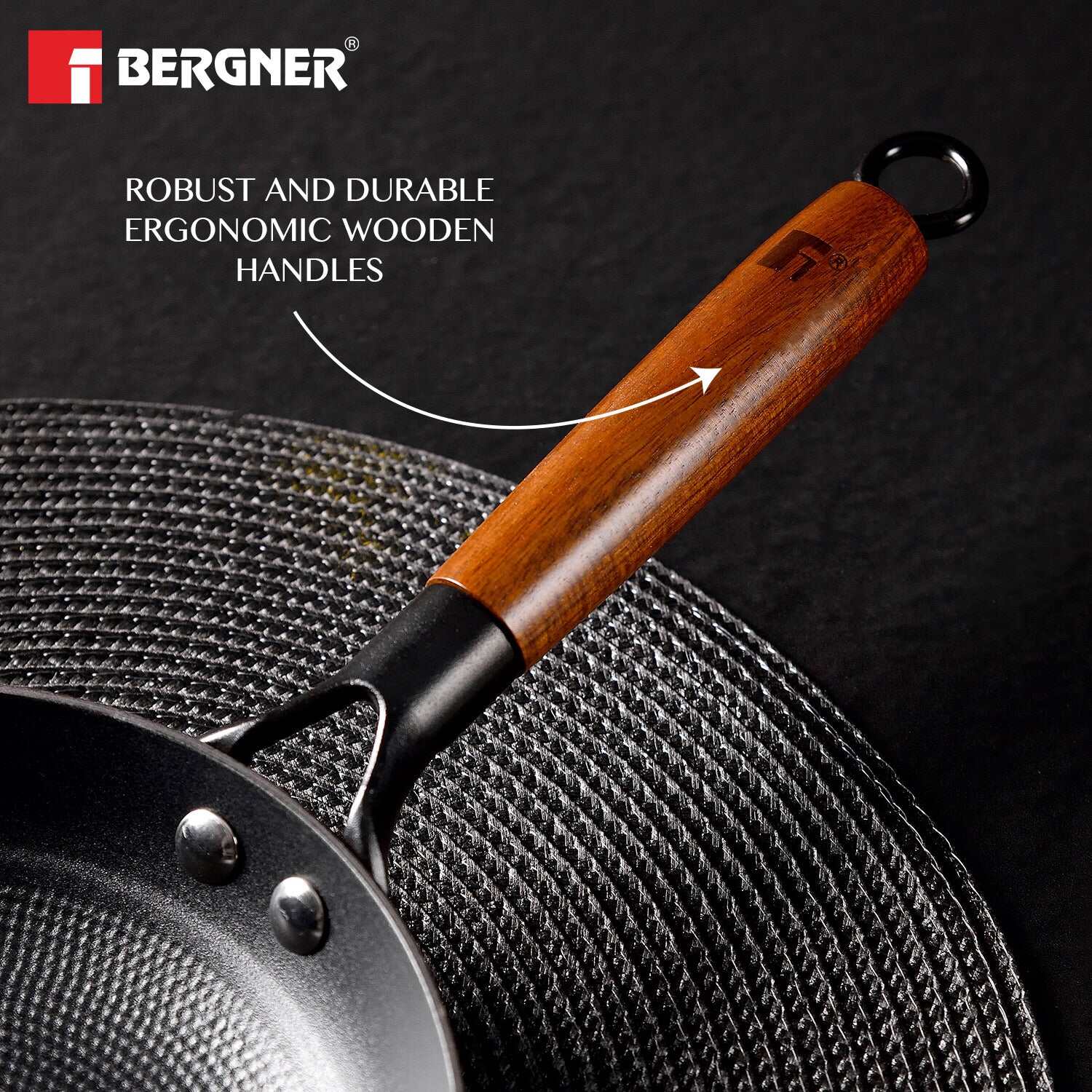 Bergner Odin Non-Stick Fry Pan 28cm (BG-34431-BK)