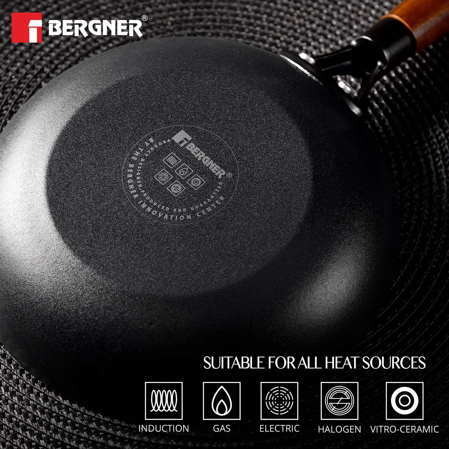 Bergner Odin Non-Stick Fry Pan 28cm (BG-34431-BK)