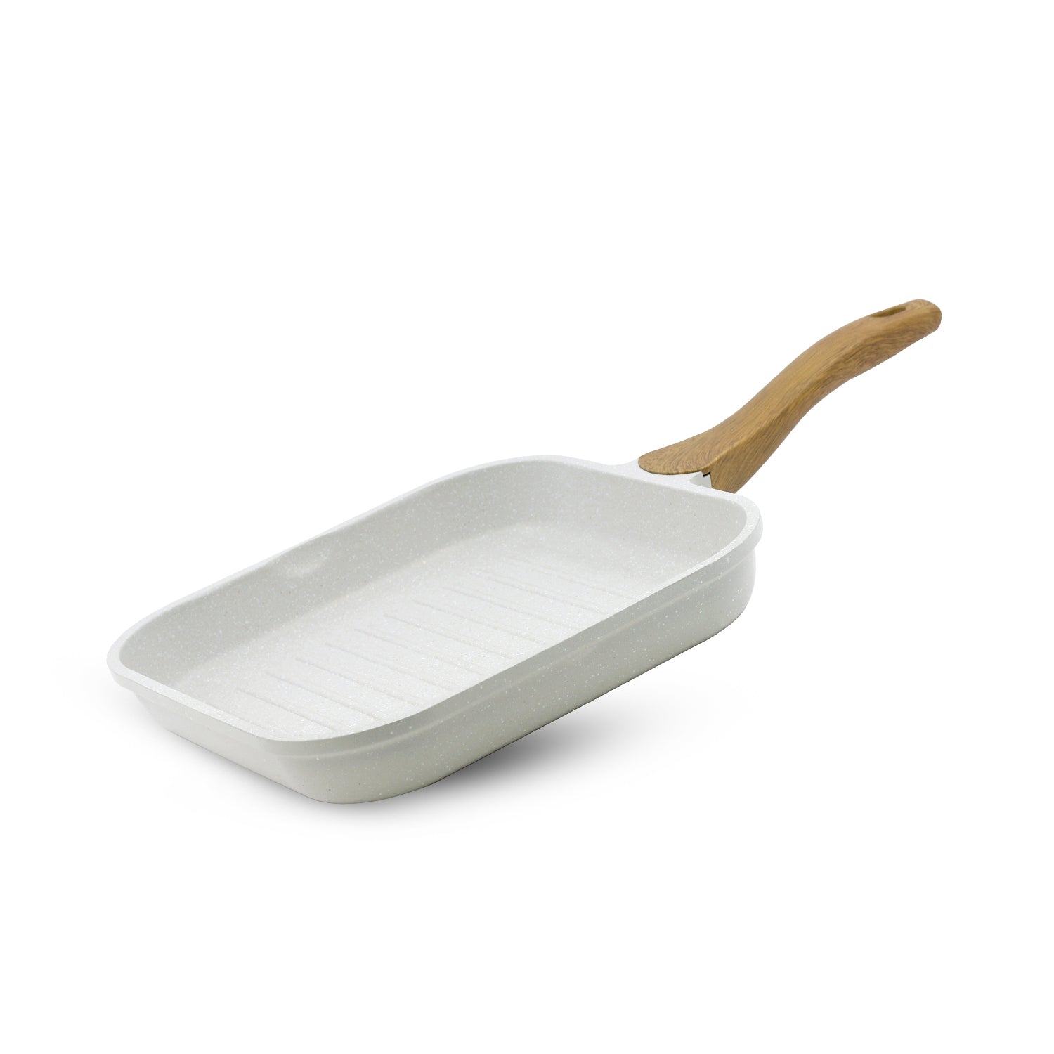Bergner Naturally Cast Aluminum 26cm Grill Pan Induction Bottom (BGD-30494-CR)