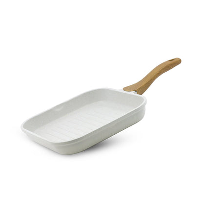 Bergner Naturally Cast Aluminum 26cm Grill Pan Induction Bottom (BGD-30494-CR)