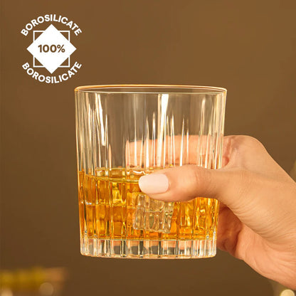 Borosil Cheers Whiskey Set