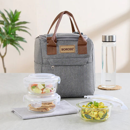 Borosil Gourmet Lunch Box Set