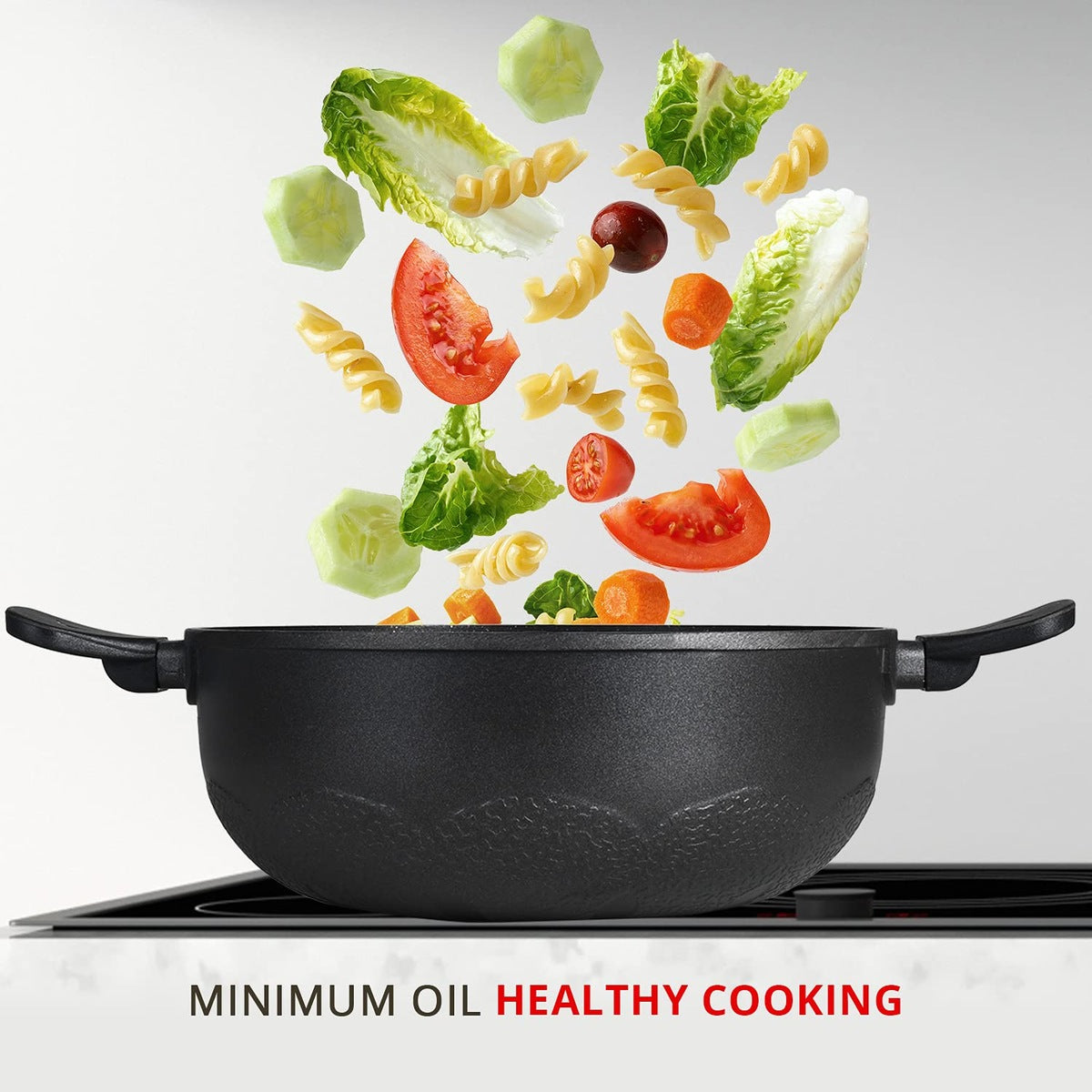 Bergner Senator Die-Cast Non-Stick 20cm 2.5L Kadai (BGIN-2570)