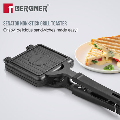 Bergner Senator Non-Stick Grill Toaster (BGIN-6724)
