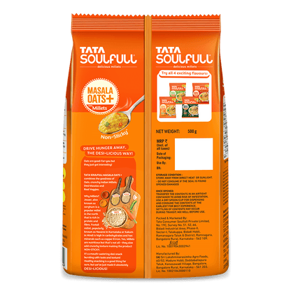 Masala Oats+ - Tomato Twist | 500g