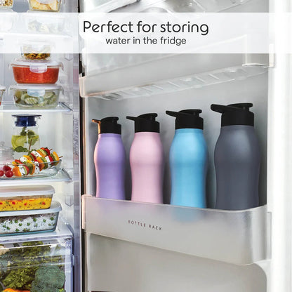 Borosil GripGo Purple Water Bottle 950ml
