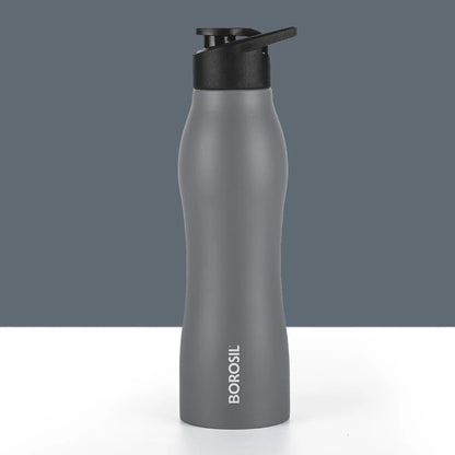 Borosil GripGo Purple Water Bottle 950ml