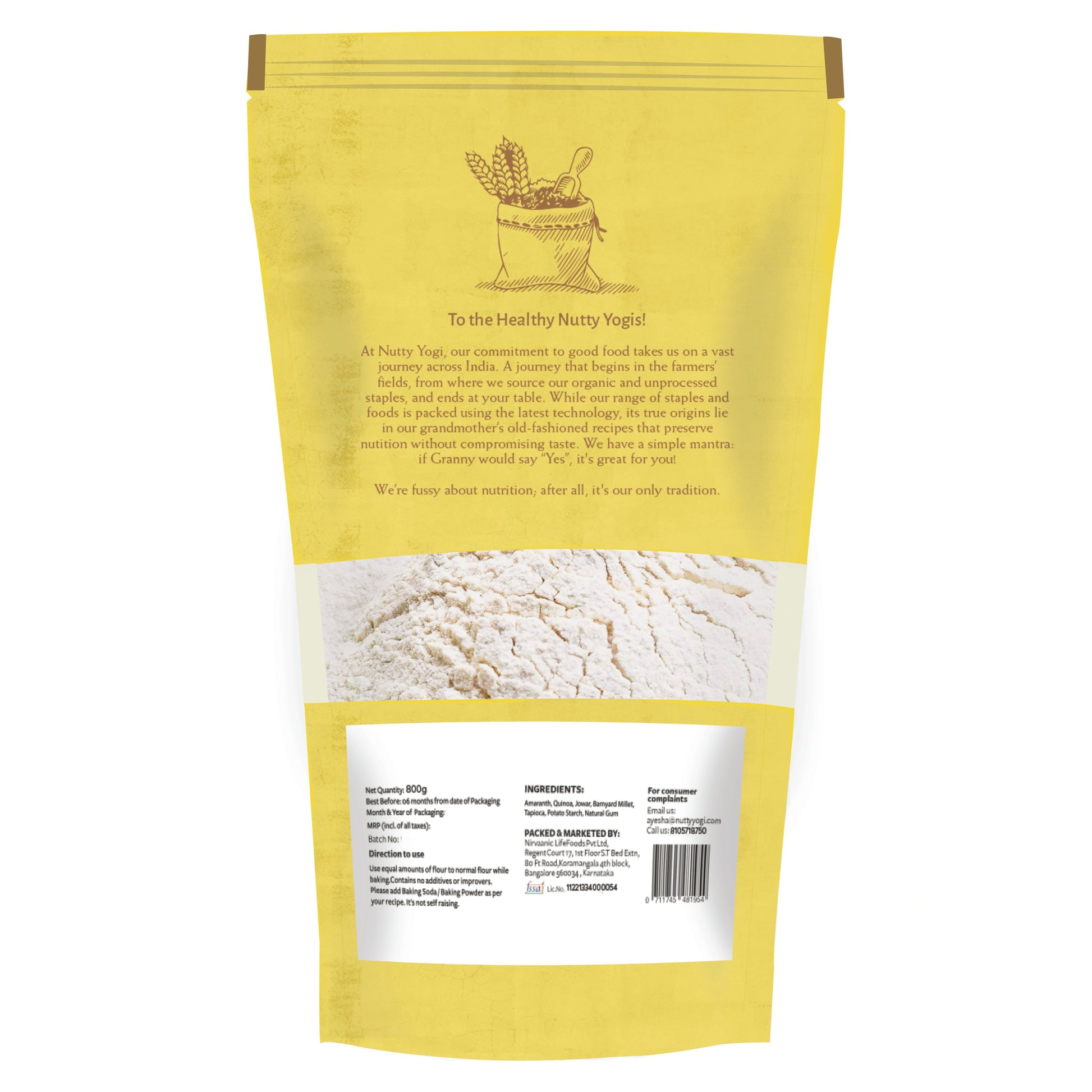 Nutty Yogi Gluten Free Baking Flour