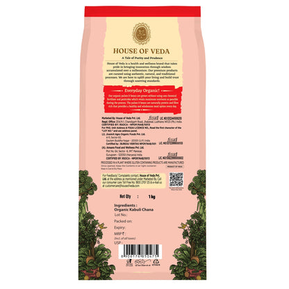 Organic Kabuli Chana 1kg